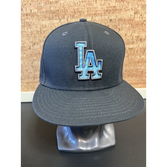 LA Dodgers New Era Tie Dye Brim Fitted Baseball‎ Hat Cap 7 3/8